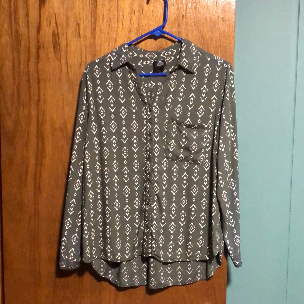 Womens long sleeve blouse